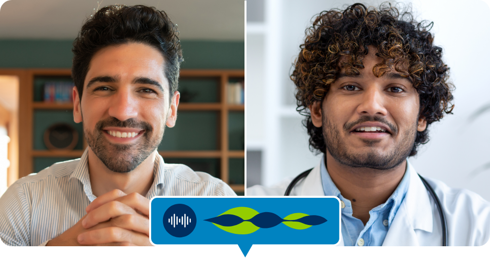 Telehealth video call tracking sentiment analysis between the patient and provider.